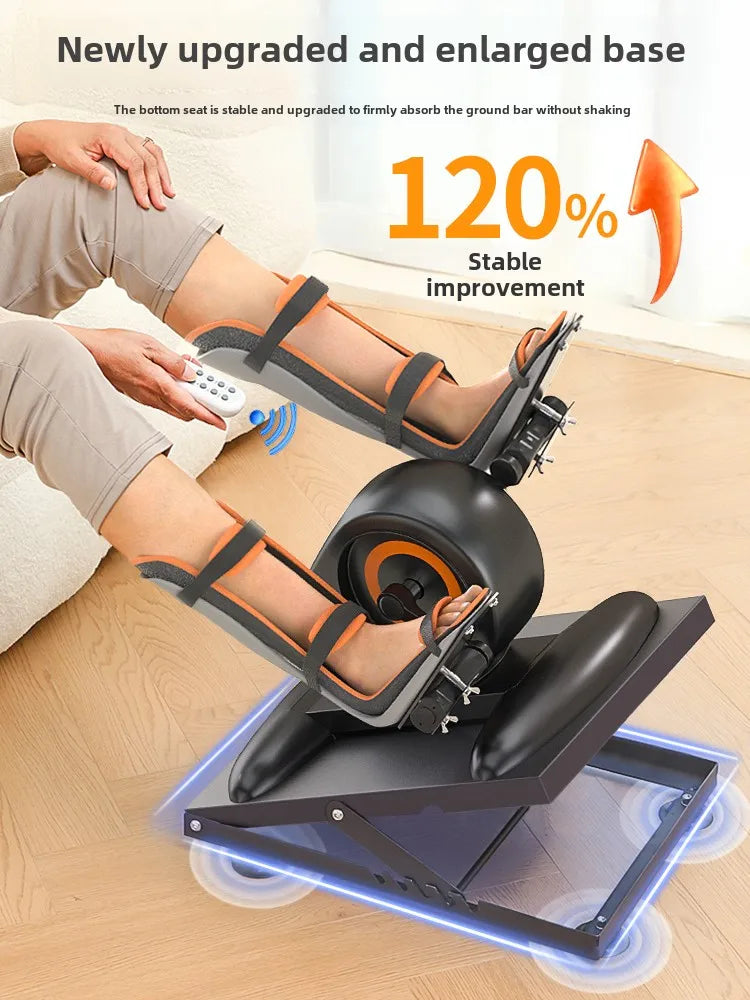 Electric bicycle household sports rehabilitation training equipment liftable gym machine exercise bike running machine home