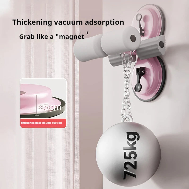 Foldable Sit-Up Assistant With Resistance Bands Non-Slip Base Core Trainer For Home Gym Ab Workout Yoga Fitnes