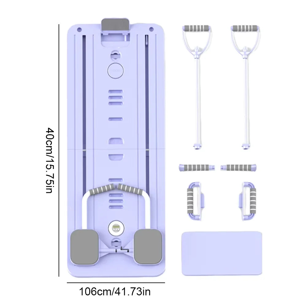 2025 Multifunctional Abdominal Board Resistance Bands Hand Grips Push Ups Stands abdominal Muscle Curling Home Fitness Equipment