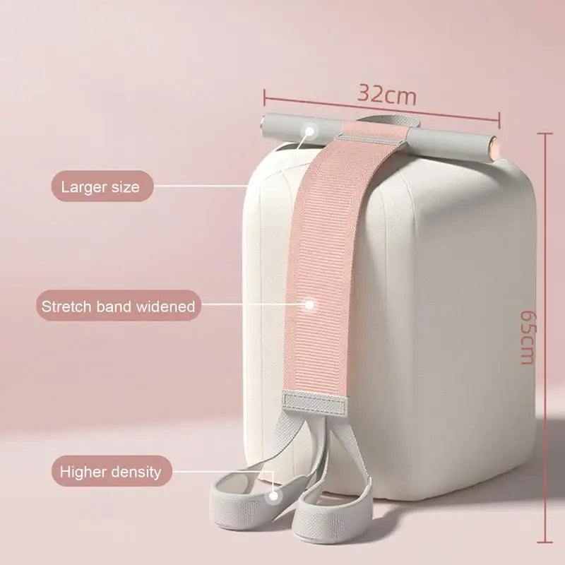 Resistant Rope Elastic Stirrup Bands With Handles Multifunctional Strength Training Equipment Foot Pedal Resistant Puller For