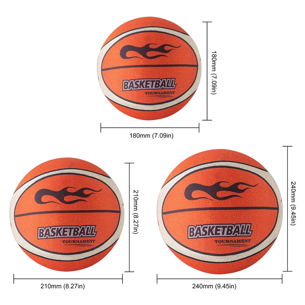 Silent High-Resilience Basketball – 18/21/24cm