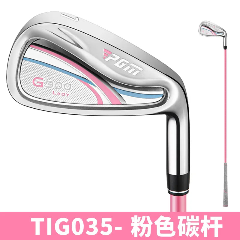 PGM Women Golf Clubs G300 7# Irons Club Right Hand Carbon Stainless Steel Trainer TIG035