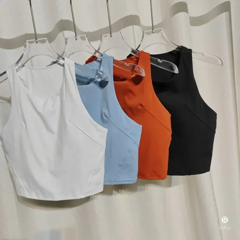 Yoga Clothing with Super Shock Resistance and No Awkward Fixation Sports Underwear Fitness Running Bra No Steel Ring Vest