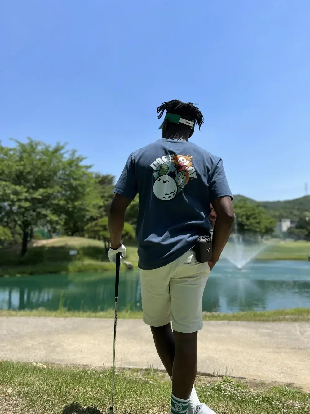 Dareplay Golf T- Shirts Summer 100% Cotton 24 New Men's and Women's Universal Golf T-shirt Outdoor Short Sleeve Top Golf Clothes