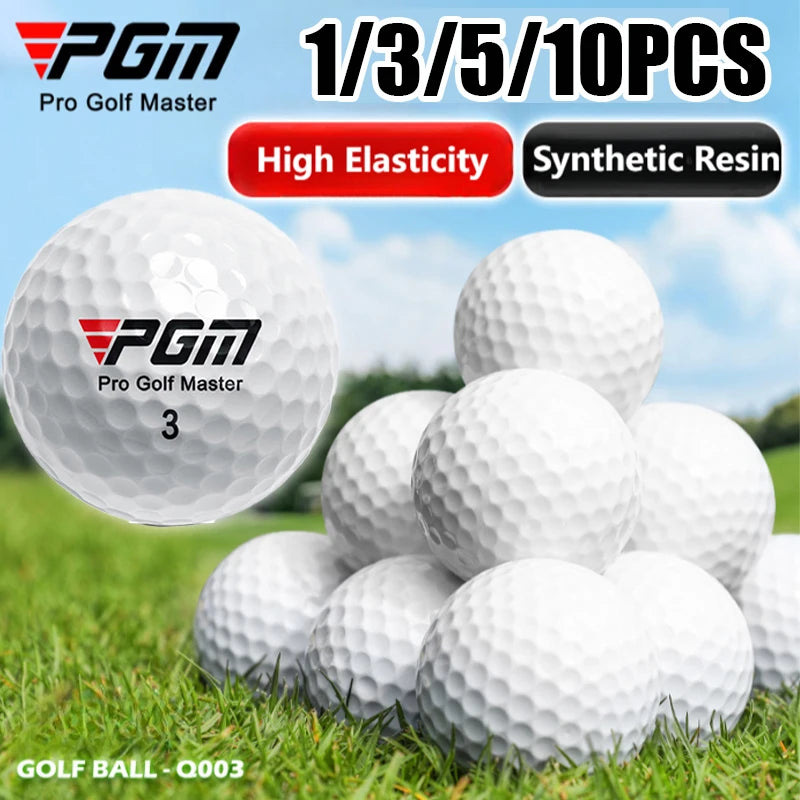 1/3/5/10pc Golf Practice Ball,High-Quality 3 Layer Ball for Competition Sports,42.6mm Professional High Elastic Rubber Golf Ball