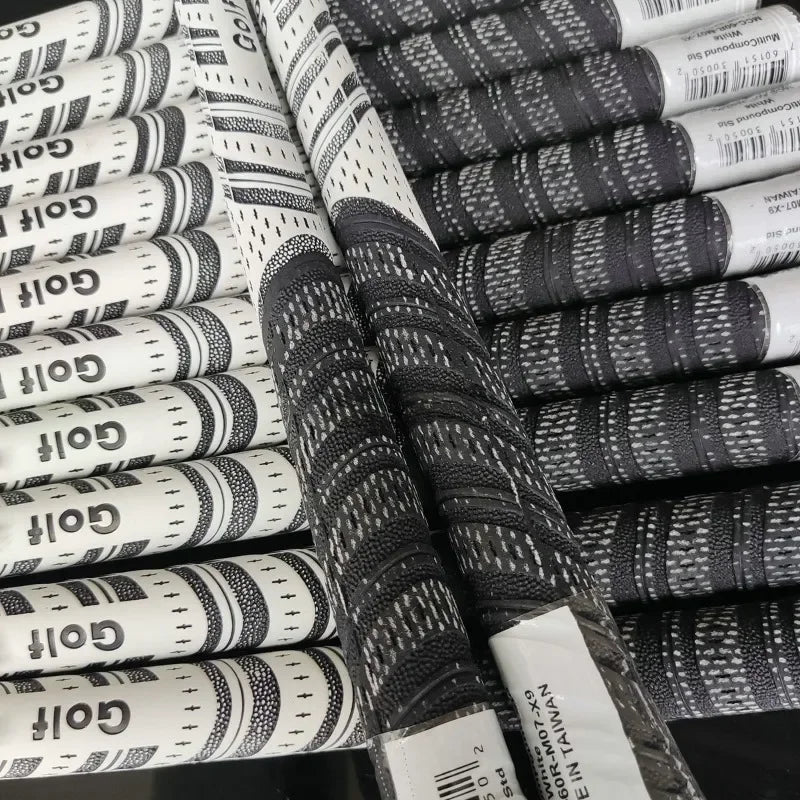 Golf Grip PLUS 4 Men's Rubber Golf Grips Cotton Yarn Golf Club Grips Iron and Wood Standard/Midsize Grip Universal