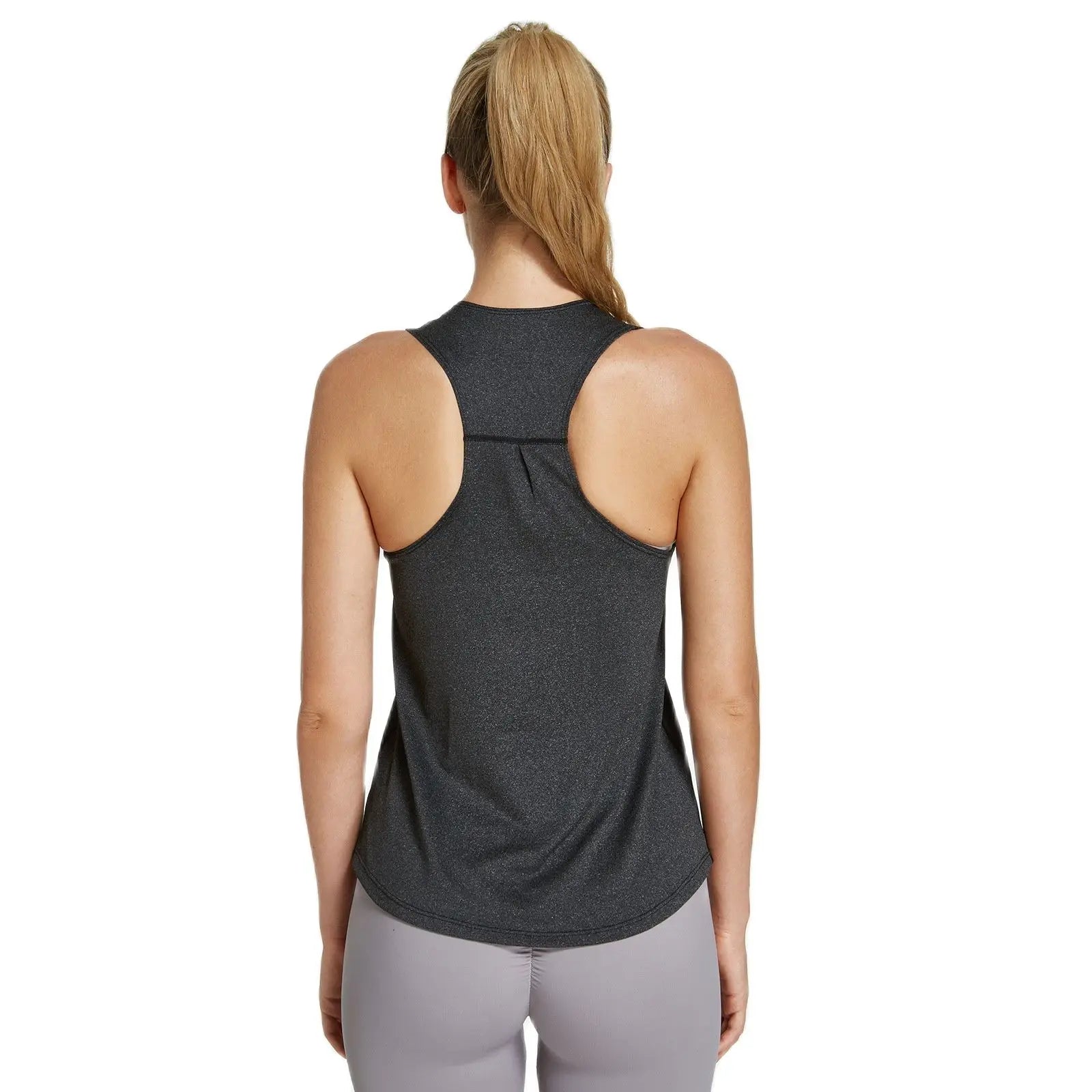Quick-Dry Women’s Yoga Shirt – Breathable Sleeveless Workout Top