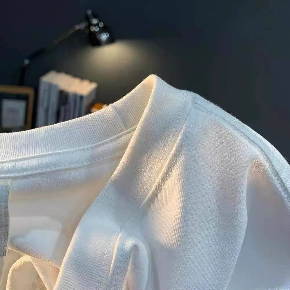 Messi Legendary Soccer Player Clothing Pattern Printing Summer Luxury Brand Cotton Men's and Women's T-Shirts Short Sleeves