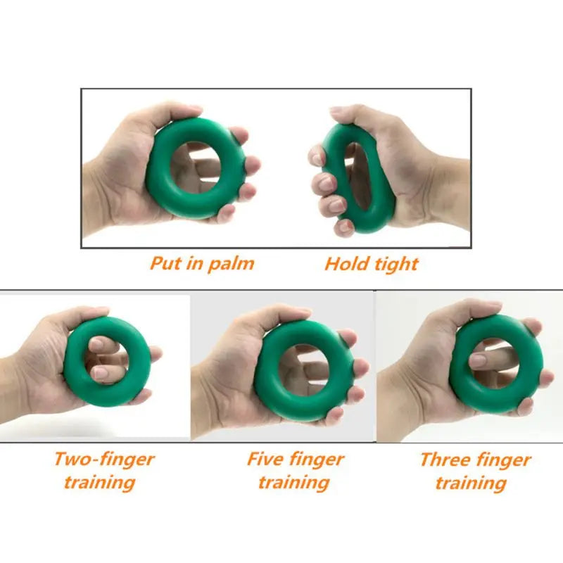 Hand Strengtheners Silicone Hand Grip Strengthener Gripping Ring Carpal Expander