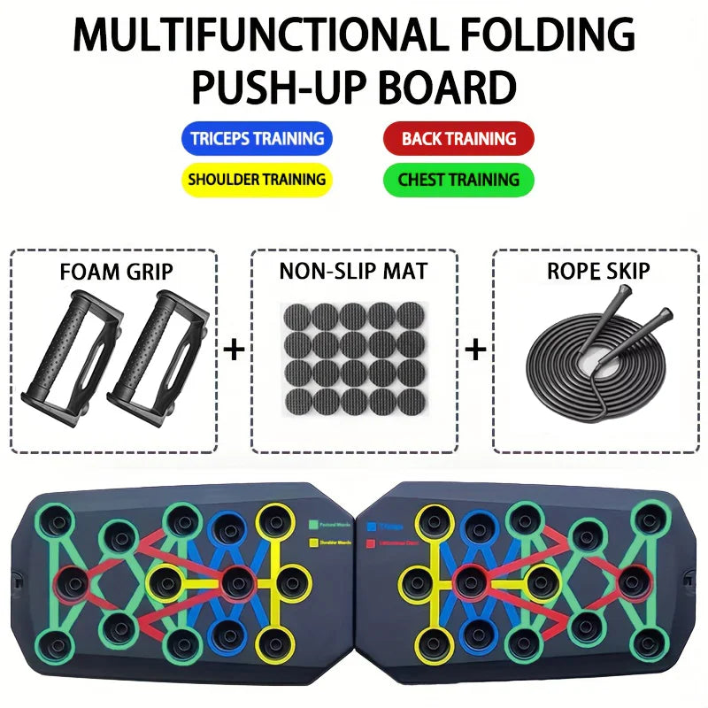 Portable Push-up Board Set – Multifunctional Fitness Equipment