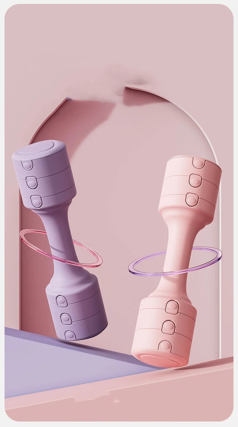 Adjustable Men Dumbbells Can be disassembled Strength Training Electroplated Dumbbells Fitness Woman Dumbbell Exercise Fitness