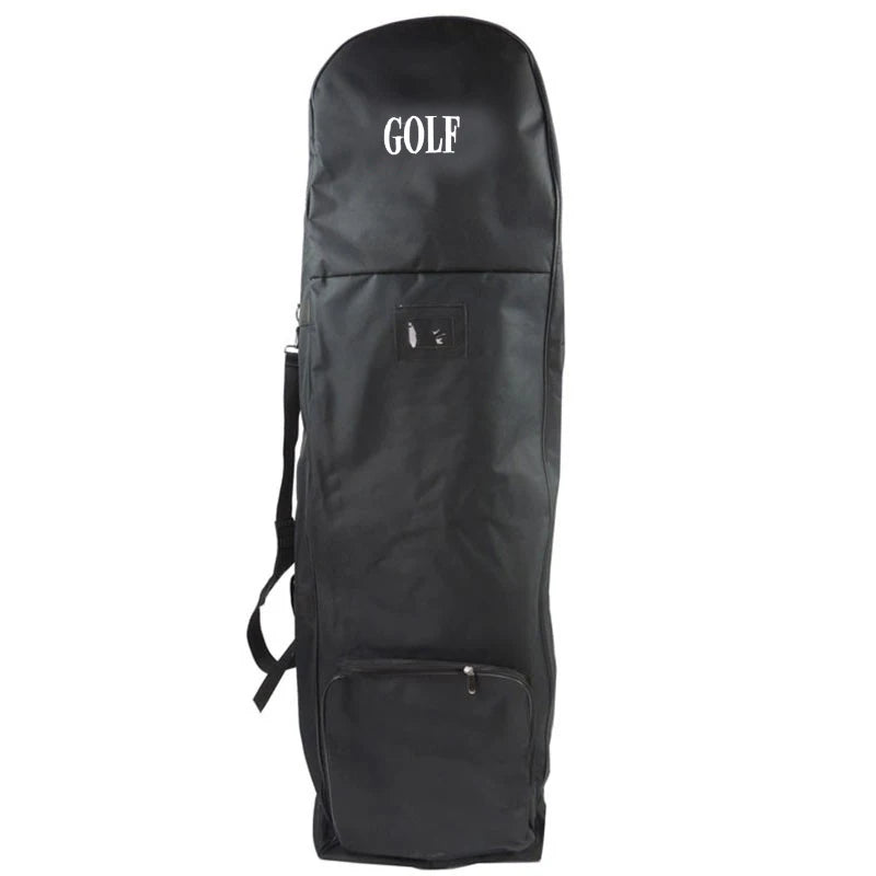 Golf Travel Bag Soft Foldable Portable Lightweight Practical Durable 600D Golf Club Bag Storage Bag Golf Aviation Bag