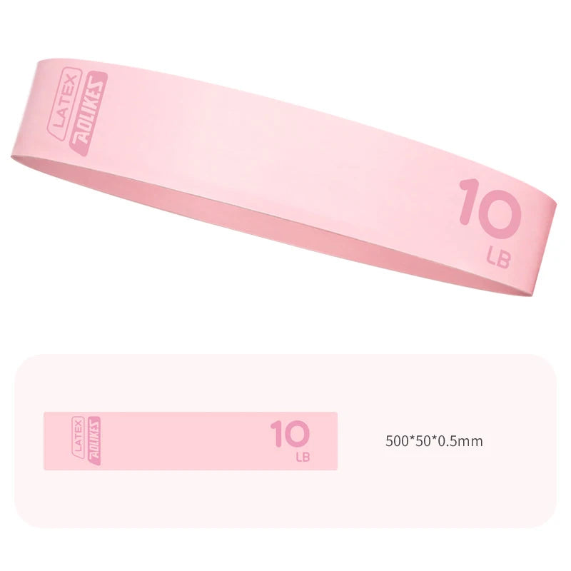 AOLIKES 1PCS Fitness Elastic Resistance Bands Home training yoga sport resistance bands Stretching Pilates Crossfit Workout Gym