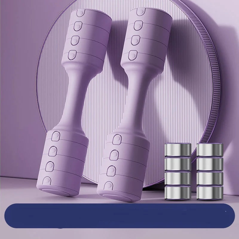 Adjustable Men Dumbbells Can be disassembled Strength Training Electroplated Dumbbells Fitness Woman Dumbbell Exercise Fitness