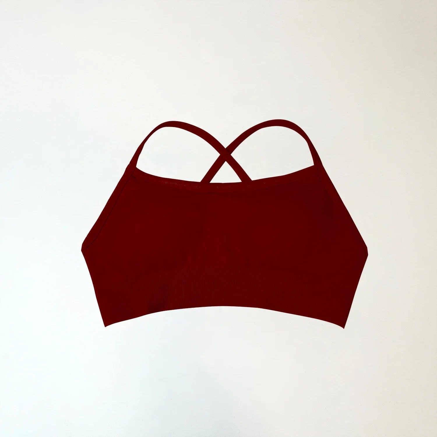 Backless Sports Bra High Support Fitness Underwear Back Cross Gym Crop Top Women Training Running Workout Seamless Bras