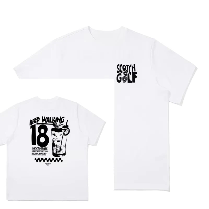 2025 New DEVEREUXE GOLF24 New High Quality Golf T-shirt Outdoor Round Neck Short Sleeve Clothing Couple Relaxed and Comfortable