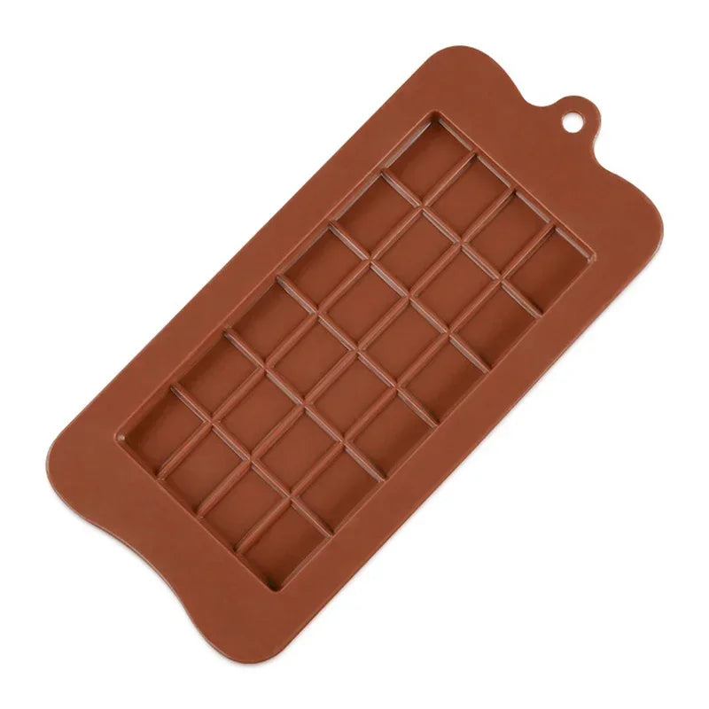Chocolate Bar Molds Silicone Bars Making Fondant Coffee Mould BPA Free Easy Release Non-Stick for Protein Energy Handmade Gifts