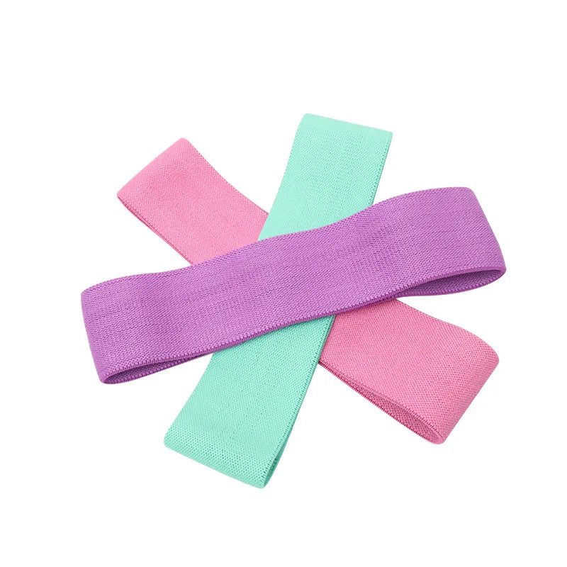 Yoga Latex Elastic Band Open Shoulder Back Fitness Resistance Band Body Shaping Slim Hip Resistance Band