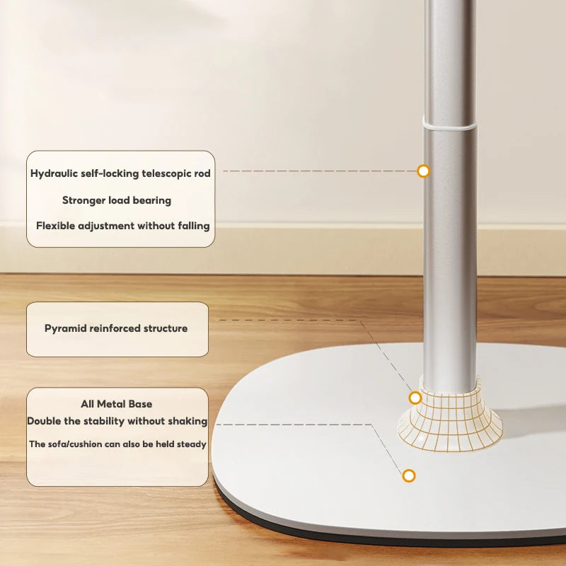 Bookshelf Children's Reading Picture Book Solid Wood Desktop Bed Floor Tablet Bracket Can Lift Baby Telescopic Wooden Book Clip