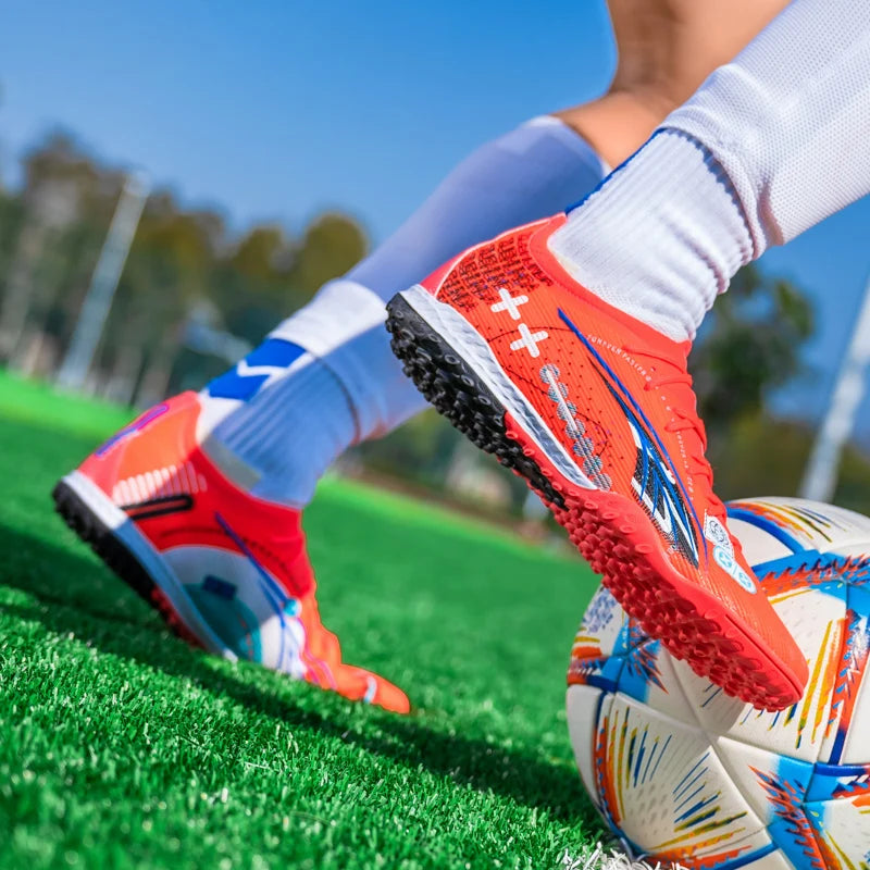 Soccer Shoes For Men Indoor Professional Football Shoes Society Cleats Fast Football Field Boots TF/AG Sneaker Original Training