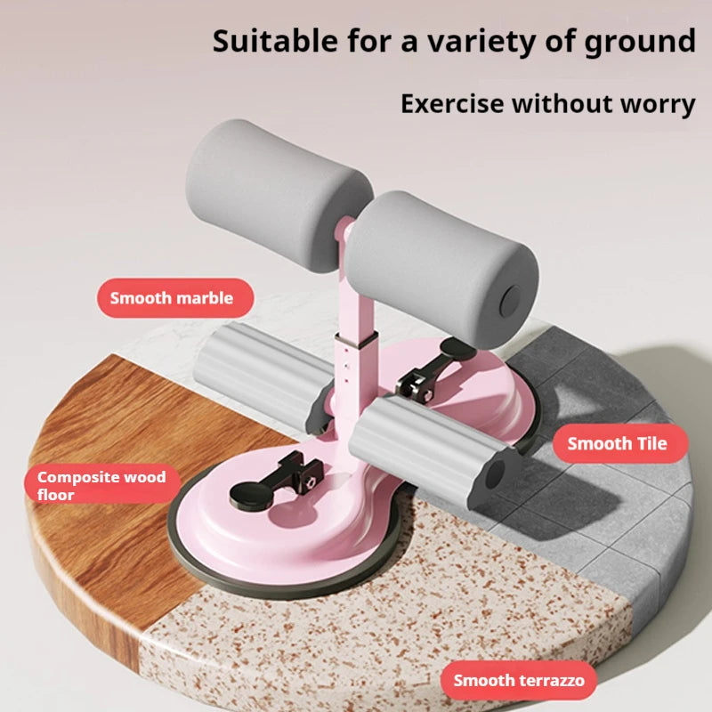 Foldable Sit-Up Assistant With Resistance Bands Non-Slip Base Core Trainer For Home Gym Ab Workout Yoga Fitnes