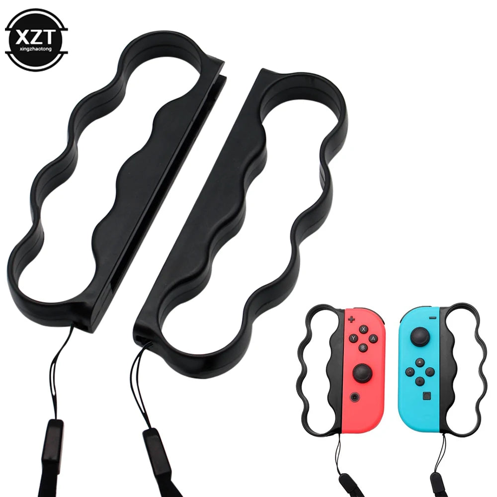 For Nintendo Switch Controller Hand Grips with Wrist Straps for Fitness Boxing Game Accessories 2pcs