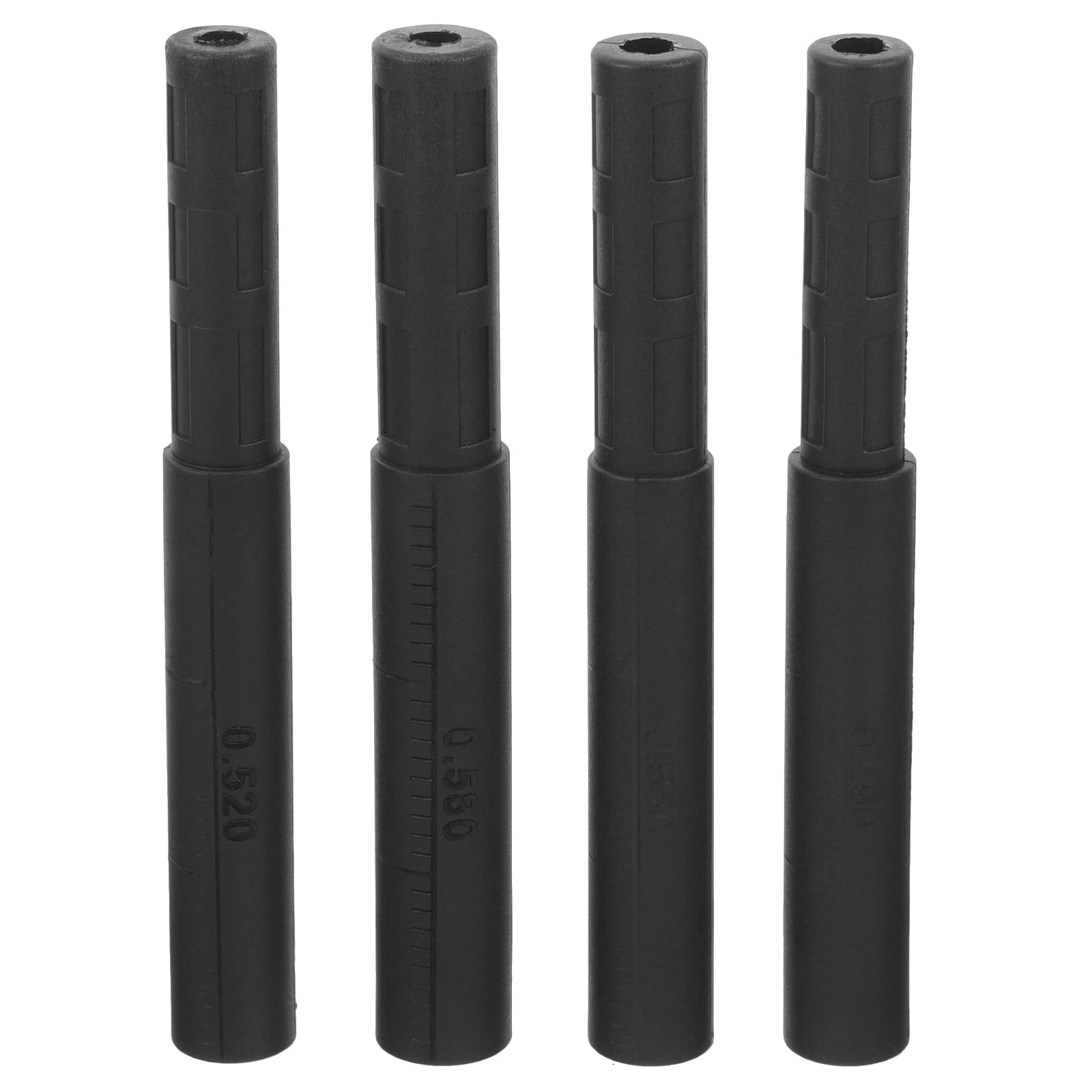4 Pcs Golf Club Extension Rod Portable Extensions Shaft for Clubs Pole Golfs Carbon Fiber Extenders Stick Putter Accessories