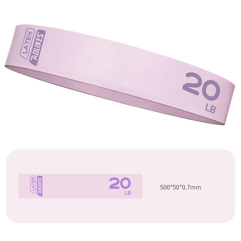 AOLIKES 1PCS Fitness Elastic Resistance Bands Home training yoga sport resistance bands Stretching Pilates Crossfit Workout Gym