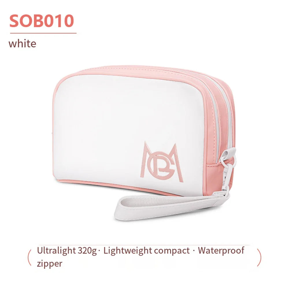 PGM New Leather Golf Pouch Bag Large Capacity Waterproof Mini Bag Zipper Portable Light Weight Multi-functional Golf Handbag 골프백