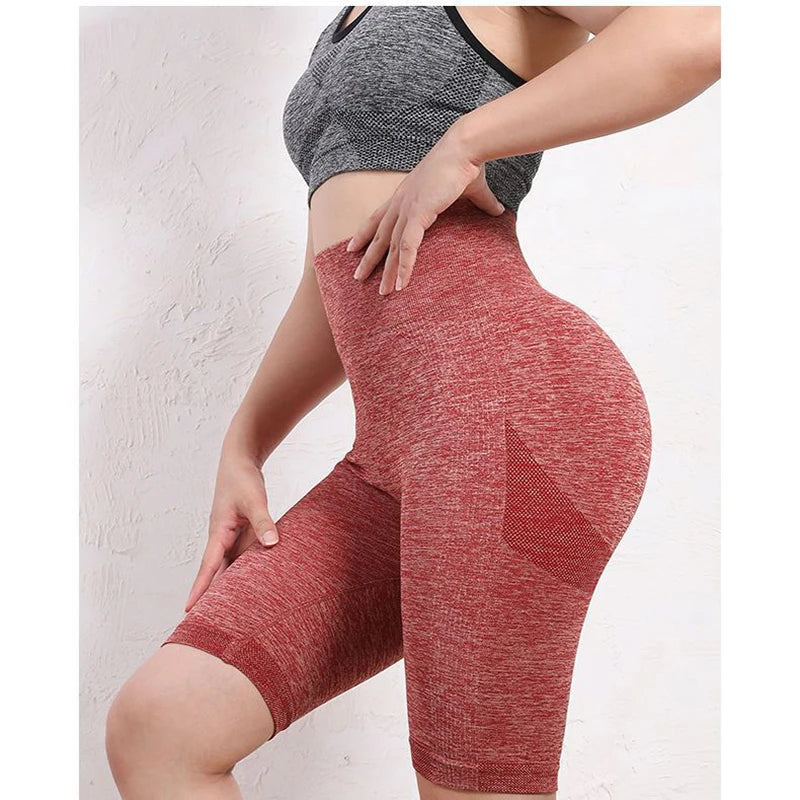 Women's Mid-Length High Stretch Yoga Pants