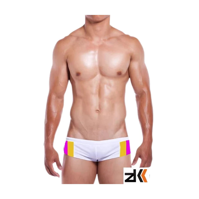 Men's Yoga Clothes Yoga Pants Shorts Low Waist Quick Dry High Split Breathable Fresh Sexy Fashion Shorts