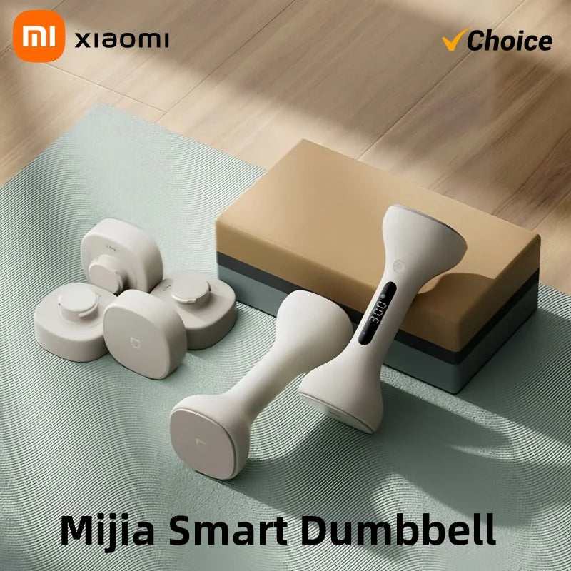 Xiaomi Mijia Smart Dumbbell Set 1KG/2KG Smart Sports Fitness Training Exercise Equipment Home Gym Suitable for Mijia APP