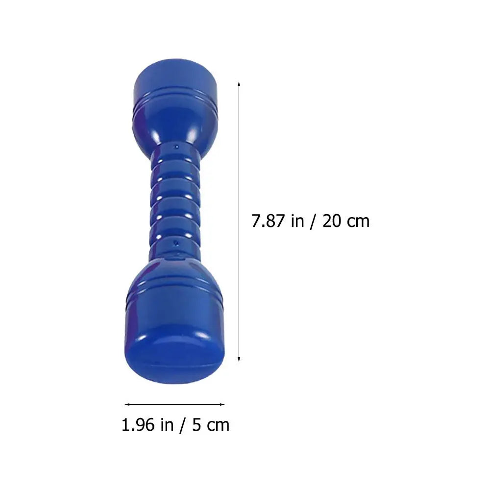 2Pcs Plastic Dumbbells Children'S Sports Fitness Dumbbells Fitness Equipment Children Dumbbells Toddler Toys Fitness Barbell