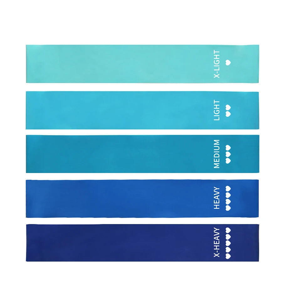 Fitness Elastic Resistance Bands Home Pilates Yoga Sport Resistance Bands Stretching Training Crossfit Workout Gym Equipment