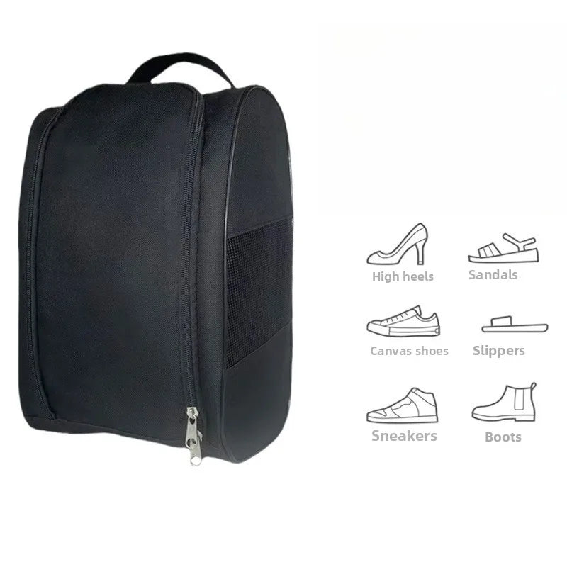 Golf Shoe Bag Oxford Cloth Shoe Carrier Bags Breathable Lightweight Golf Handbag Dustproof Football Tennis Shoe Bag