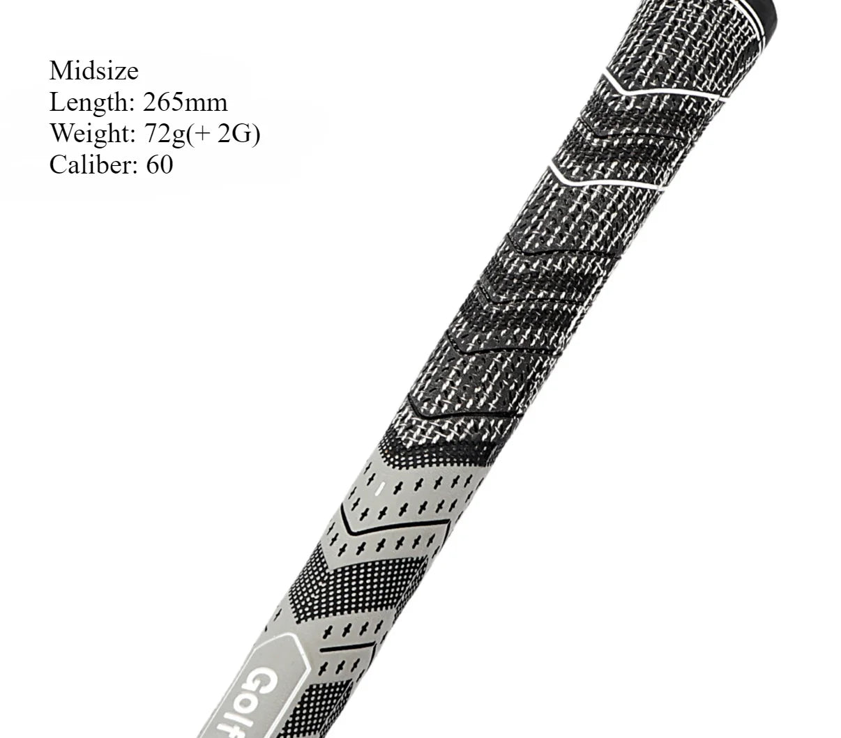 Golf Grip PLUS 4 Men's Rubber Golf Grips Cotton Yarn Golf Club Grips Iron and Wood Standard/Midsize Grip Universal