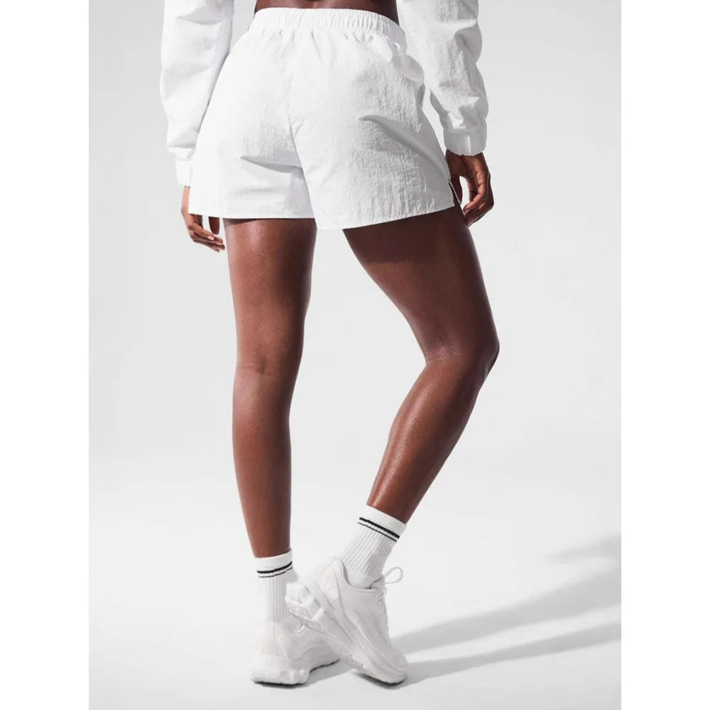 Yoga clothes, women's Pilates fitness training, short sleeved tight fitting T-shirt, quick drying running sports top, summer