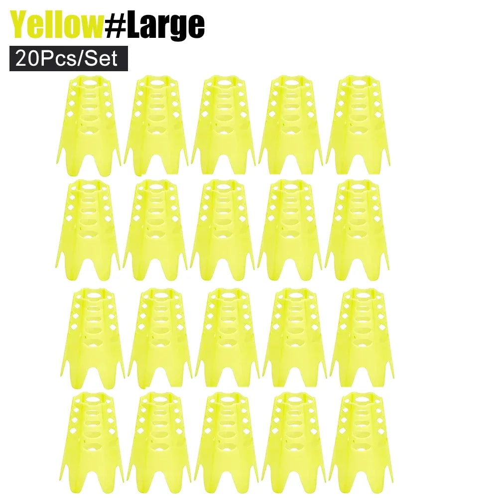 Plastic Golf Tees,20Pcs Golf Simulator Tees for Outdoor Indoor Golf Tees Simulator Practice Training,Golf Mat Tees for Turf