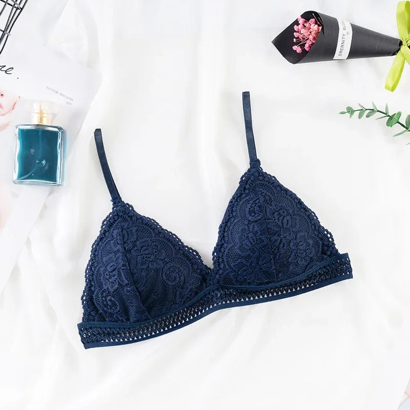 Women Bras Comfort Sport Bralette Underwear Sexy Seamless Lingerie Lace Backless Push Up Bra Corsets Top with Cups Ropa Mujer
