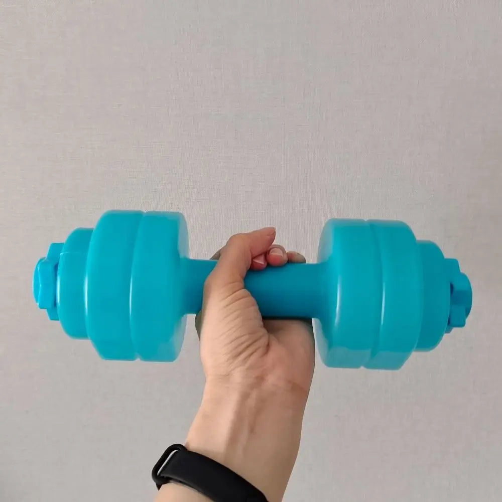 Max 1KG Dumbbell Water Cup 830ML Plastic Water-filled Dumbbells Multifuntion Portable Fitness Water Bottle School