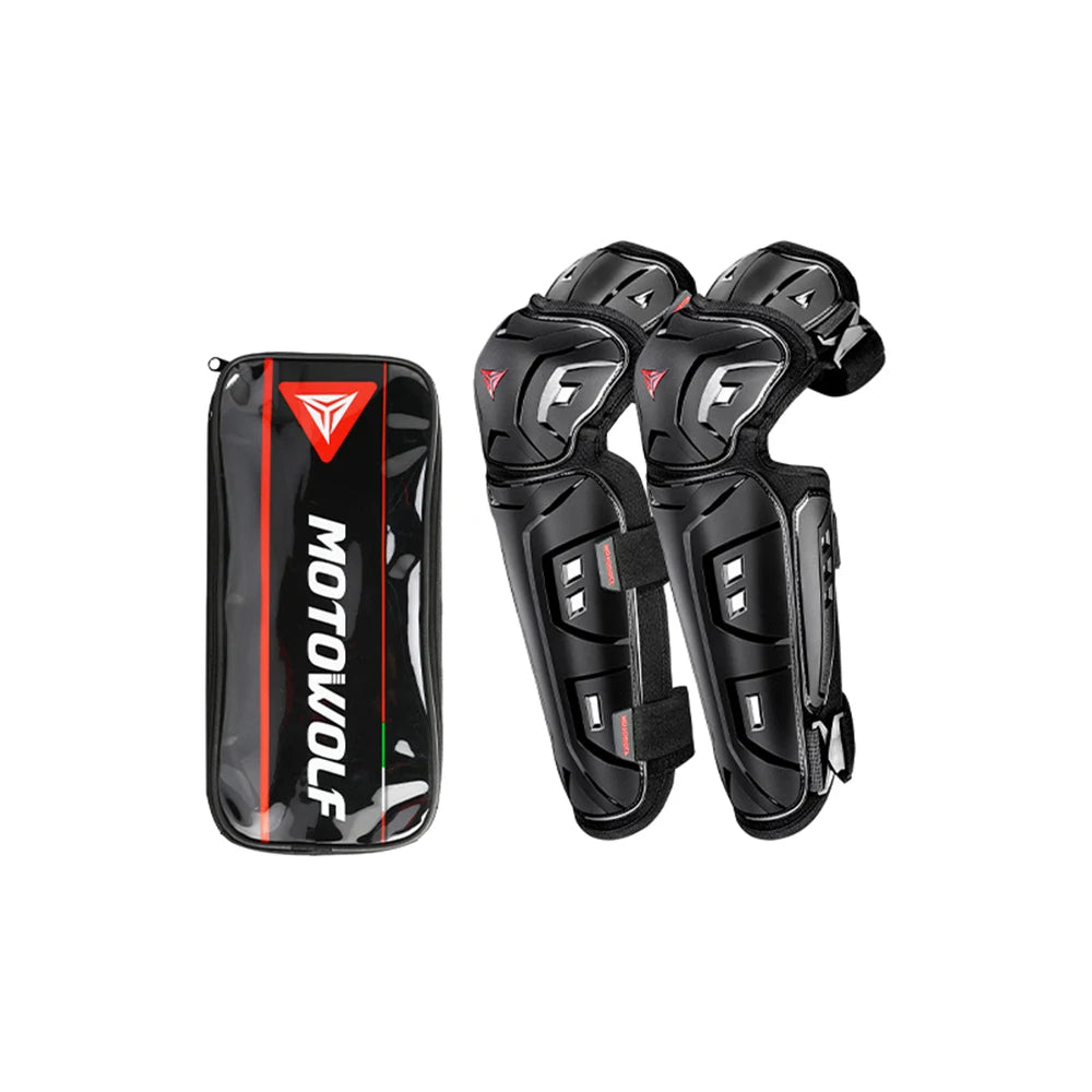 Outdoor Sport Equipment Riding Protective Gears Knee Elbow Protective Pads 4Pcs/set Motorcycle Motocross Skating Protectors