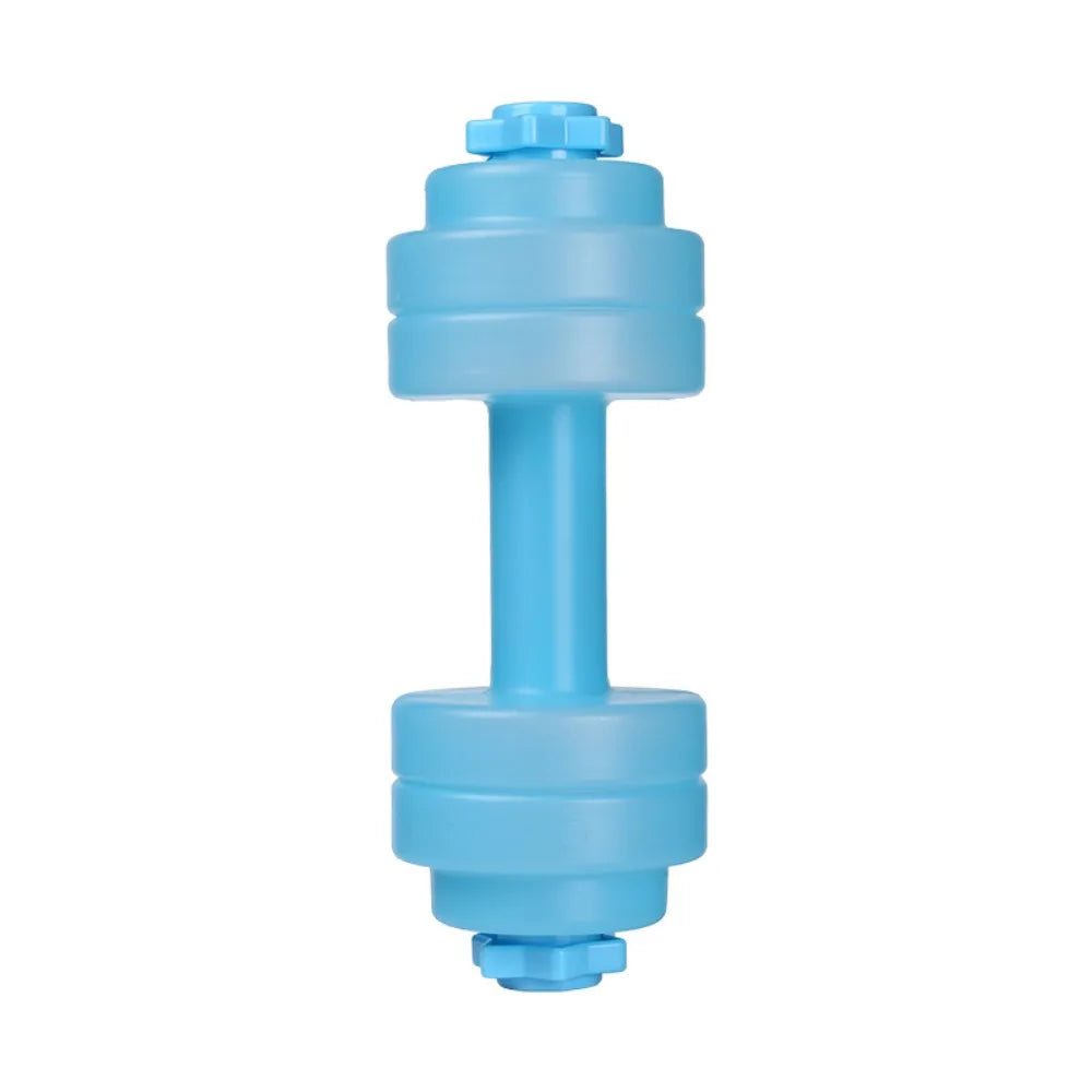 Max 1KG Dumbbell Water Cup 830ML Plastic Water-filled Dumbbells Multifuntion Portable Fitness Water Bottle School