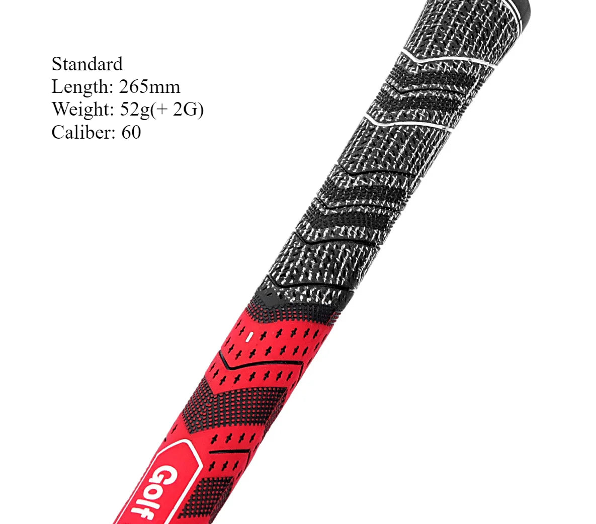 Golf Grip PLUS 4 Men's Rubber Golf Grips Cotton Yarn Golf Club Grips Iron and Wood Standard/Midsize Grip Universal