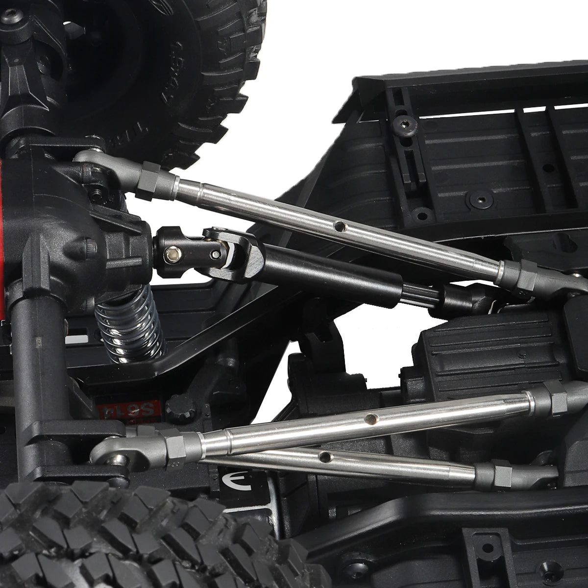 Machined Metal Drive Shaft for 1/10 RC Crawler Car Axial SCX10 Pro Capra Wraith TRX4 TRX6 Element Enduro Redcat GEN8 CC01 TF2