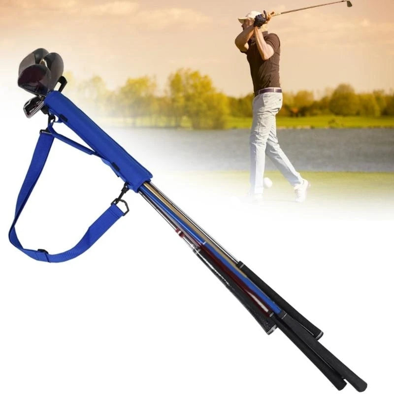 Golf Club Bag for Men and Women Lightweight Golf Pencil Bag with Shoulder Strap Golf Club Carriers Bag Golf Sunday Bag