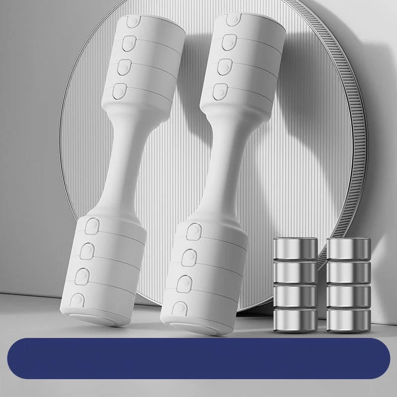 Adjustable Men Dumbbells Can be disassembled Strength Training Electroplated Dumbbells Fitness Woman Dumbbell Exercise Fitness