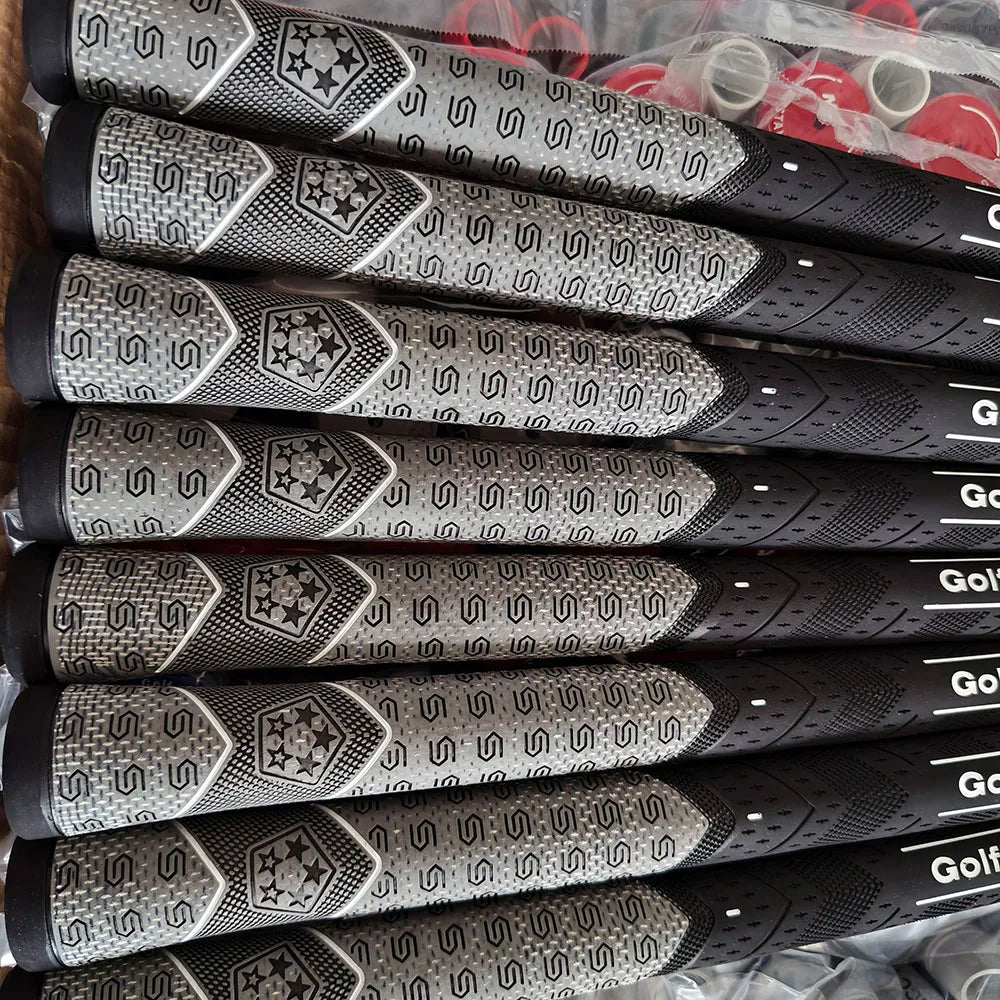 Rubber Golf Grips Irons and Woods Golf Club Grips Enhance Your Game Comfortable and Durable Handles PLUS 4+ Standard/Midsize
