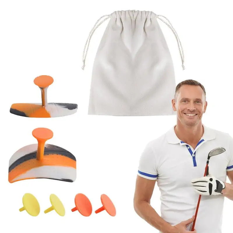 T Grip For Golf Clubs Anti-Slip Swing Clinging Pad Soft Club Grip Pad Swing Practice Supplies Golf Training Aid Accessories