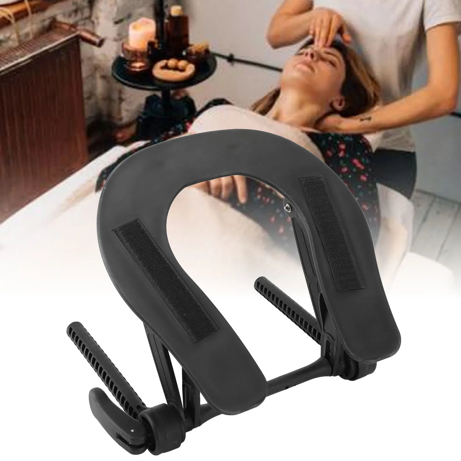 Massage Bed Headrest Stand Fit Decreases Face Pressure Massage Table Face Headrest Easy To Install for SPA