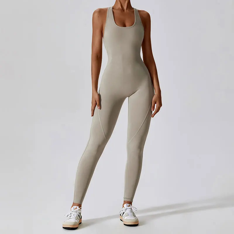 New Activewear Gym Clothing Set Yoga Wear Pilates Workout Clothes for Women Outfit Push-up Yoga Jumpsuit Fitness Sports Overalls